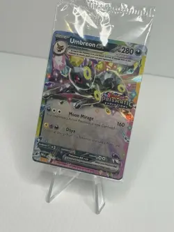 Pokemon Prismatic Evolutions Umbreon 060/131 Stamped Surprise Box Promo Sealed - Image 3