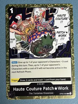 One Piece Haute Couture Patch Work Foil OP05 NM - Image 1