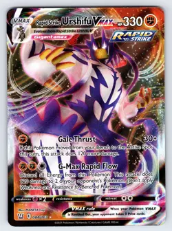 Rapid Strike Urshifu VMAX 088/163 Battle Styles Pokemon Card TCG Full Art - Nm - Image 1