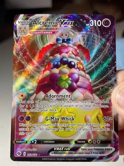 Alcremie Vmax 023/073 Champions Path Ultra Rare Full Art 2020 Pokemon Card - Image 1