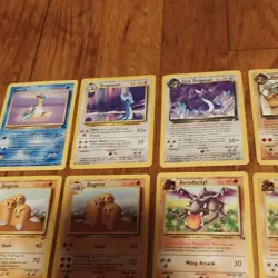 Pokemon 1999 Wizards Card Lot Fossil Base Rocket Holo 20 Cards - Image 4