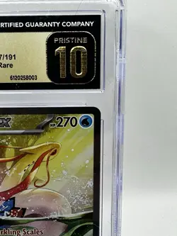 CGC 10 Pristine Milotic ex SIR Surging Sparks 237/191 Sv08 SSP EN Pokemon Card - Image 4