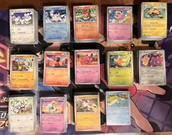 Pokemon Bulk Lot 1300+ Cards-SV Base To Temporal Forces Common/Uncommon No Items - Image 1