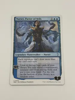 Narset, Parter of Veils MTG Mystery Booster 2 White Border MB2 Magic 0032 NM - Image 1