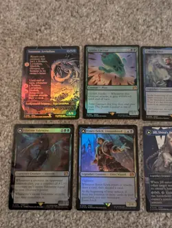 Final Fantasy MTG Rare & Mythic Foil Lot (10) Jumbo Cactuaur 191 Y'shtola 86 - Image 2