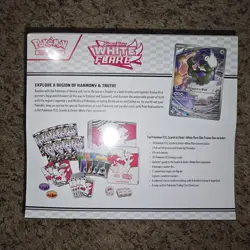 Pokemon Scarlet & Violet White Flare Elite Trainer Box Reshiram BRAND NEW SEALED - Image 2