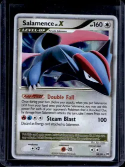 2009 Pokemon Platinum Arceus Salamence LV.X #98/99 - Image 1