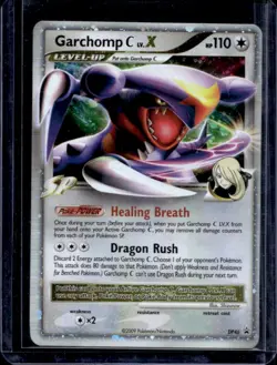 2007 Pokemon Diamond & Pearl Black Star Promos Garchomp C LV.X #DP46 - Image 1
