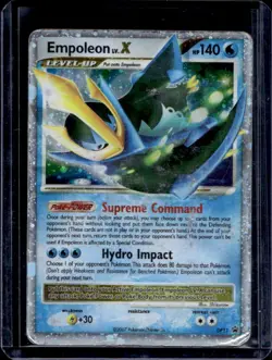 2007 Pokemon Diamond & Pearl Black Star Promos Empoleon LV.X #DP11 - Image 1