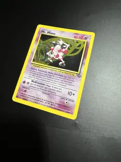 Pokemon TCG Mr. Mime Jungle Holo Card 6/64 Unlimited Rare ITALIAN - Image 2