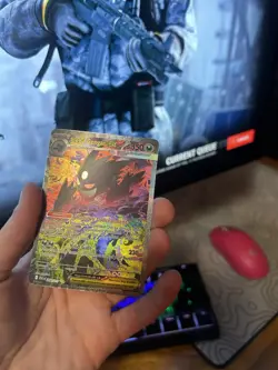 Pokemon TCG Mega Gengar Ex 284/217 Special Illustration Rare SIR Ascended Heroes - Image 3