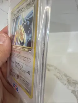 2001 Pokemon Light Dragonite #149 Neo 4 Holo Rare PSA 10 - Image 3