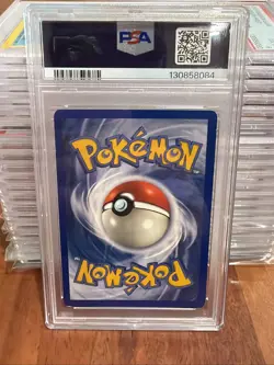 1999 Pokemon Jungle Vaporeon Holo #12 - PSA 6 Excellent/Mint - Image 3