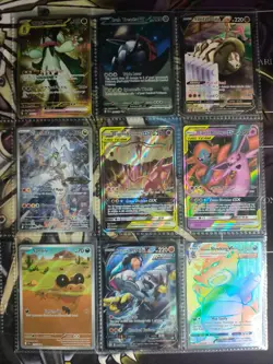 ⭐Modern Pokemon Collection Lot Binder Deoxys + Espeon.NM-LP+.🔥Crispy!🤌#1 - Image 2