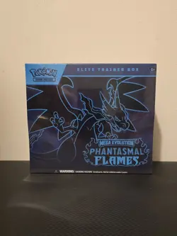 Pokemon Mega Evolution Phantasmal Flames Elite Trainer Box ETB NEW SEALED - Image 1