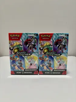 2x Journey Together Booster Bundle Lot Pokemon TCG New/Sealed ✅ - Image 1