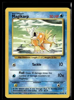 Pokemon TCG Base Set #035/102 Magikarp - Image 1