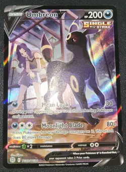 Umbreon V Pokemon Brilliant Stars Trainer Gallery TG22/TG30 Nm - Image 2