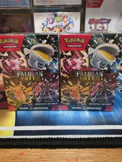 2X Pokemon TCG Paldean Fates Booster Bundle New Sealed - Image 1