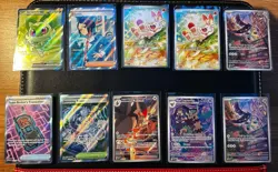 Pokemon TCG Ascended Heroes Illustration Rare, Full Art Lot Of 10 - Image 1