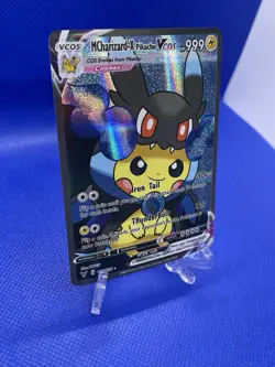 Pokemon Vcos Mcharizard-x Pikachu Vcos 049/055 FAN ART - Image 2