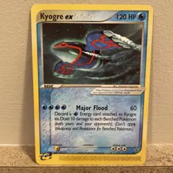 Pokemon Kyogre ex - (Nintendo Power Magazine) Promo Normal 2003 001 LP+ - Image 1