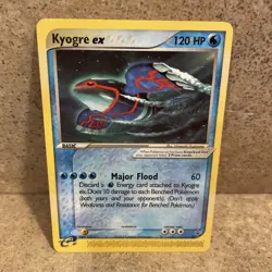 Pokemon Kyogre ex - (Nintendo Power Magazine) Promo Normal 2003 001 LP+ - Image 2
