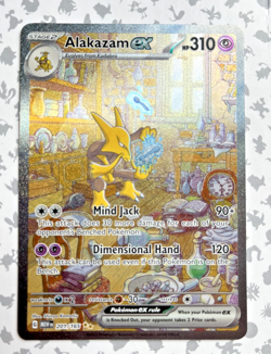 Alakazam ex - 201/165 SV: Scarlet & Violet 151 2023 Pokemon NM Possible GEM MINT - Image 1