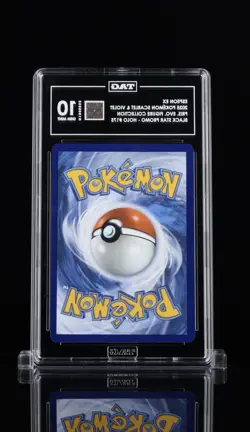 Rank 2! 2025 Pokemon Prismatic Evolutions Black Star Promo #175 Espeon EX TAG 10 - Image 2