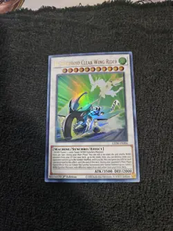 1X NM Hi-Speedroid Clear Wing Rider - LED8-EN006 - Ultra Rare 1st Edition yugioh - Image 1