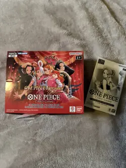 One Piece EB-03 Booster Box Unsealed English With Dash Pack And Receipt - Image 1