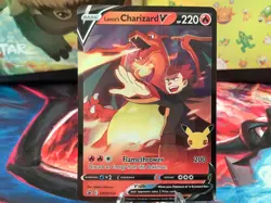 Lance's Charizard V SWSH133 SWSH: Sword & Shield Promo Cards Holo - Image 1