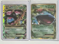 M Venusaur EX 1 & 2/108 XY Evolutions Mega Ultra Rare Holo Pokemon Card NM - Image 1