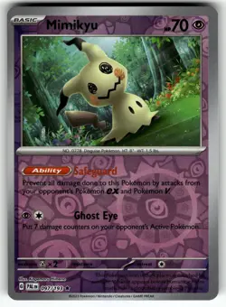 Mimikyu - 037/091 SV: Paldean Fates NM Pokemon Card TCG - Image 1