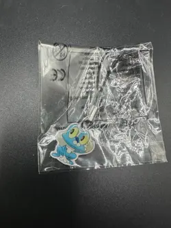 Froakie Key Chain Charm Official Pokemon Trading Card Game TCG League SEALED - Image 1