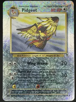 Pokemon Pidgeot Legendary Collection Reverse Holo Rare 33/110 80 HP Card - Image 1
