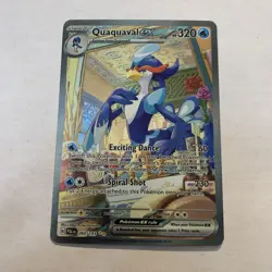 Quaquaval ex 260/193 Paldea Evolved Special Illustration Rare NM/M Pokemon Card - Image 2