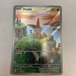 Pokemon TCG Victini Black Star Promo Card 208 Near Mint Condition - Image 2