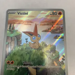 Pokemon TCG Victini Black Star Promo Card 208 Near Mint Condition - Image 3