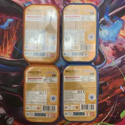 One Piece Card Tin Pack Set Vol.2 TS-02 OP13 Lot Of 4 - Image 4