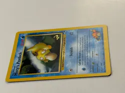 Misty’s Psyduck 54/132 Gold W stamp LP/MP tiny bend Pokemon card - Image 2