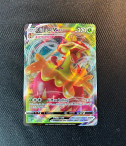 Flapple VMAX - 019/163 - Pokemon Battle Styles Sword & Shield Ultra Rare Card NM - Image 1