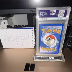 Pokemon Blastoise Expedition Base Set Holo Rare 004/165 PSA 7 2002 Card - Image 2