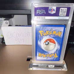 Pokemon Blastoise Expedition Base Set Holo Rare 004/165 PSA 7 2002 Card - Image 3