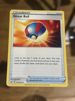 Great Ball - 164/202 - Uncommon - Lightly Played Pokemon Card Buy 2 Get 1 Free - Image 1