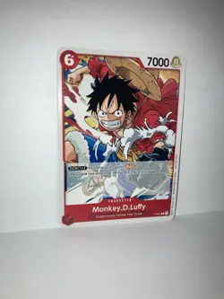 Monkey.D.Luffy (Super Pre-Release) [Participant] P-001 One Piece Tournament Card - Image 1