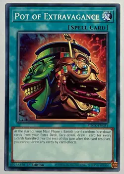 Pot Of Extravagance SDCK-EN031 (NM) Common 1st Edition YuGiOh! TCG Card - Image 1