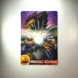 S0231 Son Goku & Vegeta Dragon Ball Z x Morinaga 3D Collection Card 001 - Image 1