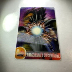 S0231 Son Goku & Vegeta Dragon Ball Z x Morinaga 3D Collection Card 001 - Image 2
