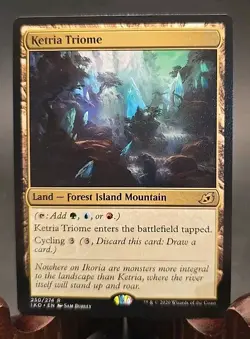 Ketria Triome Ikoria: Lair of Behemoths MTG Regular Near Mint - Image 1